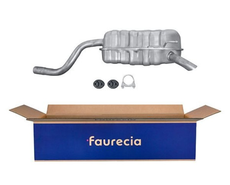 End silencer - Easy2Fit Kit - Set with mounting parts