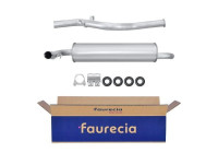 End silencer - Easy2Fit Kit - Set with mounting parts