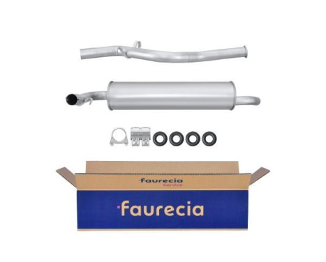 End silencer - Easy2Fit Kit - Set with mounting parts