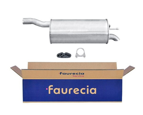 End silencer - Easy2Fit Kit - Set with mounting parts