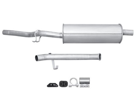 End silencer - Easy2Fit Kit - Set with mounting parts, Image 2