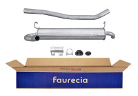 End silencer - Easy2Fit Kit - Set with mounting parts