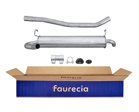 End silencer - Easy2Fit Kit - Set with mounting parts