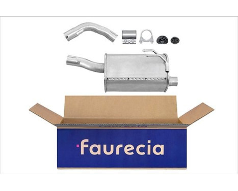 End silencer - Easy2Fit Kit - Set with mounting parts