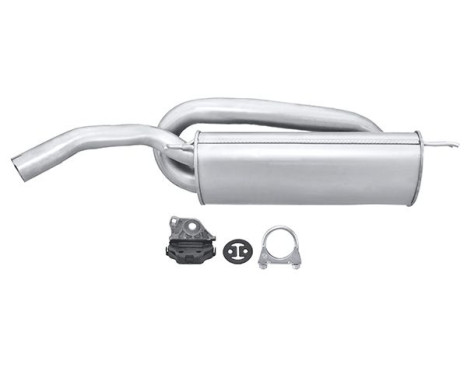 End silencer - Easy2Fit Kit - Set with mounting parts