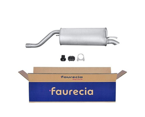 End silencer - Easy2Fit Kit - Set with mounting parts