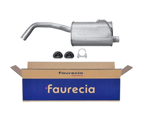 End silencer - Easy2Fit Kit - Set with mounting parts