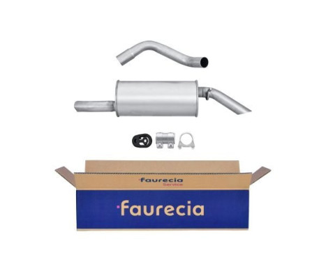 End silencer - Easy2Fit Kit - Set with mounting parts