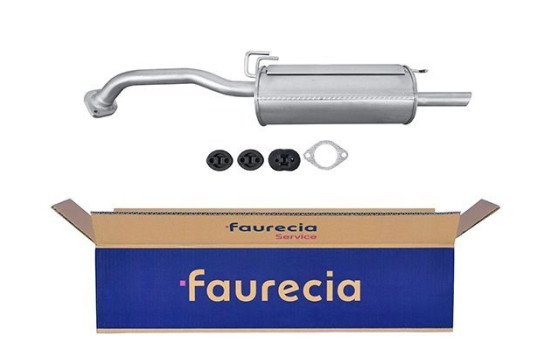 End silencer - Easy2Fit Kit - Set with mounting parts