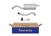 End silencer - Easy2Fit Kit - Set with mounting parts