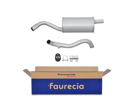 End silencer - Easy2Fit Kit - Set with mounting parts