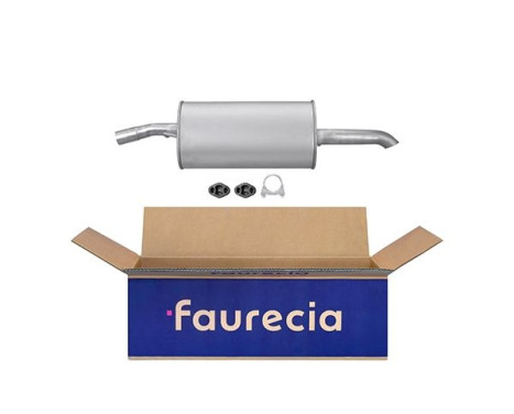 End silencer - Easy2Fit Kit - Set with mounting parts