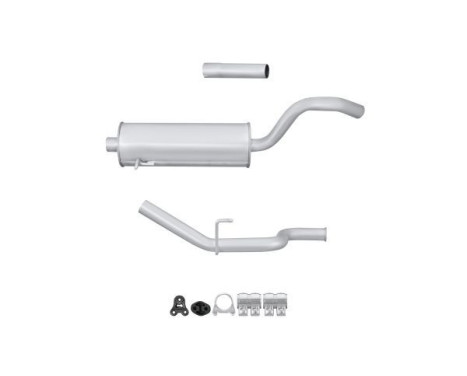 End silencer - Easy2Fit Kit - Set with mounting parts, Image 2