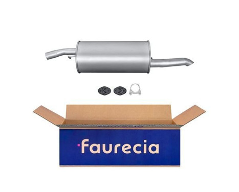 End silencer - Easy2Fit Kit - Set with mounting parts