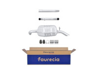 End silencer - Easy2Fit Kit - Set with mounting parts