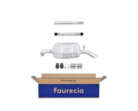 End silencer - Easy2Fit Kit - Set with mounting parts