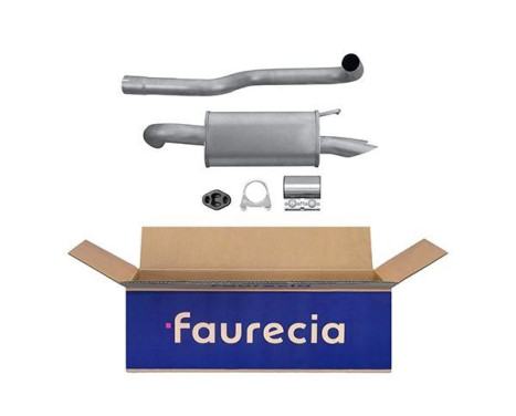 End silencer - Easy2Fit Kit - Set with mounting parts