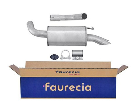 End silencer - Easy2Fit Kit - Set with mounting parts