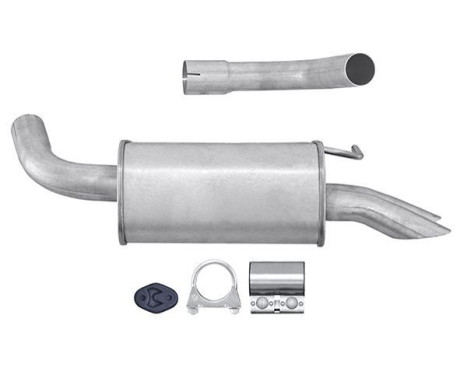 End silencer - Easy2Fit Kit - Set with mounting parts, Image 2