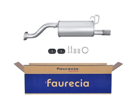 End silencer - Easy2Fit Kit - Set with mounting parts