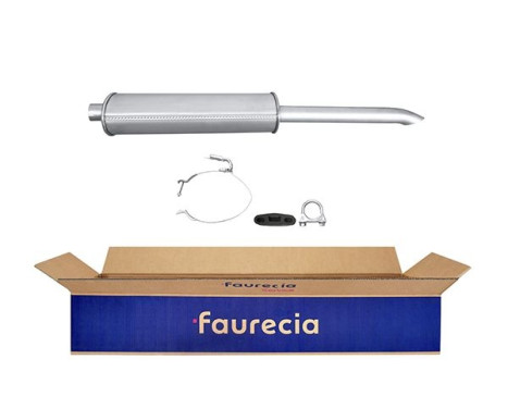 End silencer - Easy2Fit Kit - Set with mounting parts