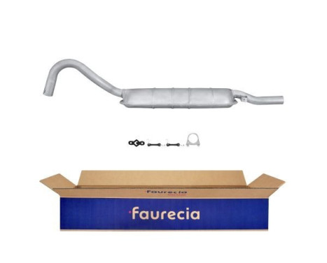 End silencer - Easy2Fit Kit - Set with mounting parts