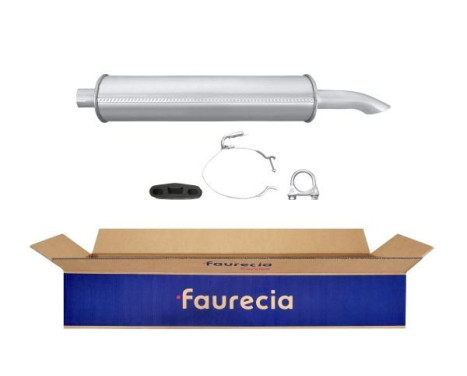 End silencer - Easy2Fit Kit - Set with mounting parts