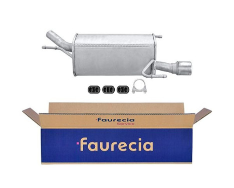 End silencer - Easy2Fit Kit - Set with mounting parts