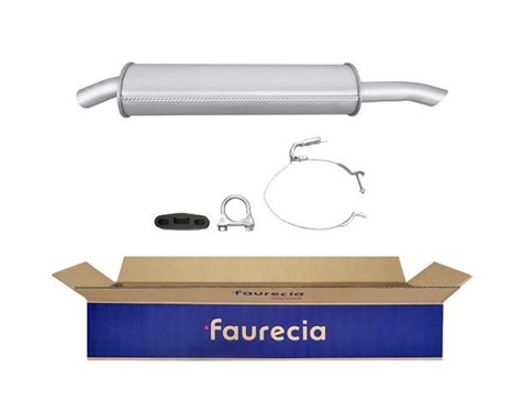 End silencer - Easy2Fit Kit - Set with mounting parts