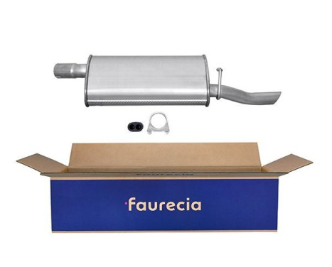 End silencer - Easy2Fit Kit - Set with mounting parts