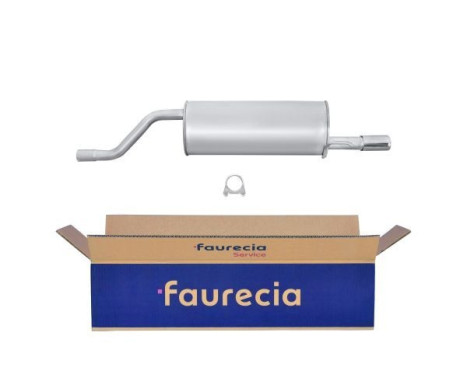 End silencer - Easy2Fit Kit - Set with mounting parts