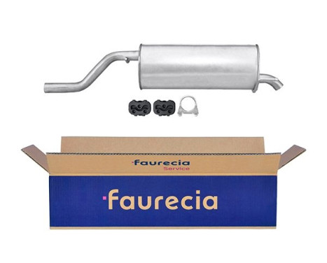 End silencer - Easy2Fit Kit - Set with mounting parts