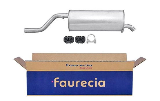 End silencer - Easy2Fit Kit - Set with mounting parts