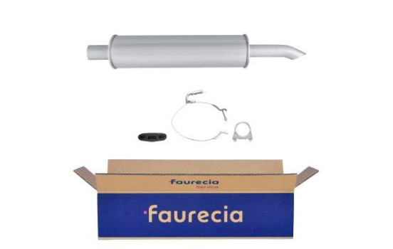 End silencer - Easy2Fit Kit - Set with mounting parts