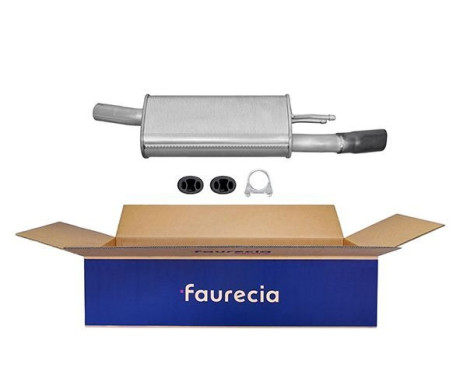 End silencer - Easy2Fit Kit - Set with mounting parts