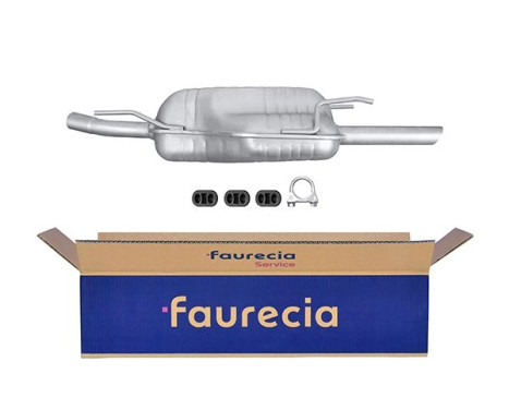 End silencer - Easy2Fit Kit - Set with mounting parts