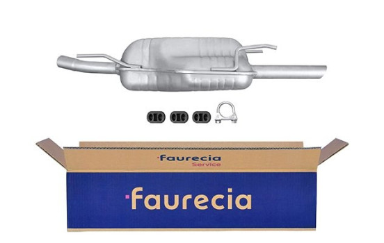 End silencer - Easy2Fit Kit - Set with mounting parts