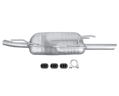 End silencer - Easy2Fit Kit - Set with mounting parts, Image 2
