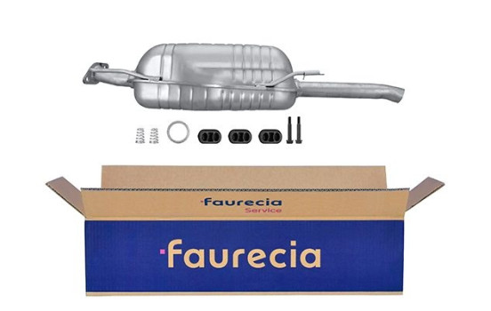 End silencer - Easy2Fit Kit - Set with mounting parts