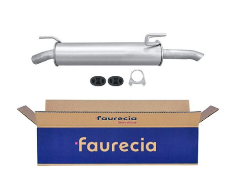 End silencer - Easy2Fit Kit - Set with mounting parts