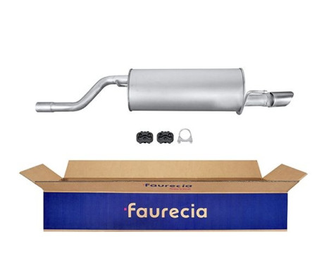 End silencer - Easy2Fit Kit - Set with mounting parts