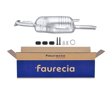 End silencer - Easy2Fit Kit - Set with mounting parts