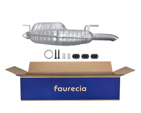 End silencer - Easy2Fit Kit - Set with mounting parts