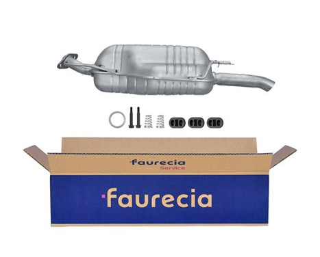 End silencer - Easy2Fit Kit - Set with mounting parts