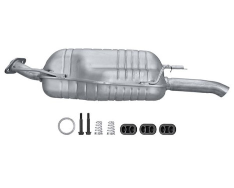 End silencer - Easy2Fit Kit - Set with mounting parts, Image 2