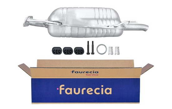 End silencer - Easy2Fit Kit - Set with mounting parts