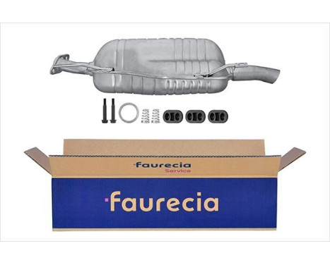 End silencer - Easy2Fit Kit - Set with mounting parts