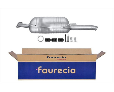 End silencer - Easy2Fit Kit - Set with mounting parts