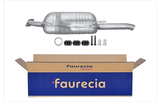 End silencer - Easy2Fit Kit - Set with mounting parts
