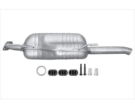 End silencer - Easy2Fit Kit - Set with mounting parts, Image 2